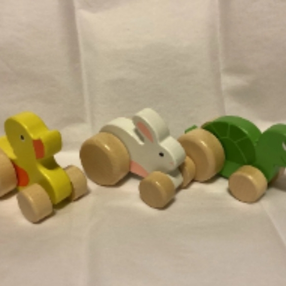 Easter Wooden Push wheel Toys (Bundle) - Picture 2 of 5